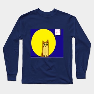 Where my night owls at? Long Sleeve T-Shirt